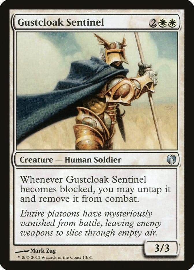 Gustcloak Sentinel [Duel Decks: Heroes vs. Monsters] Magic: The Gathering