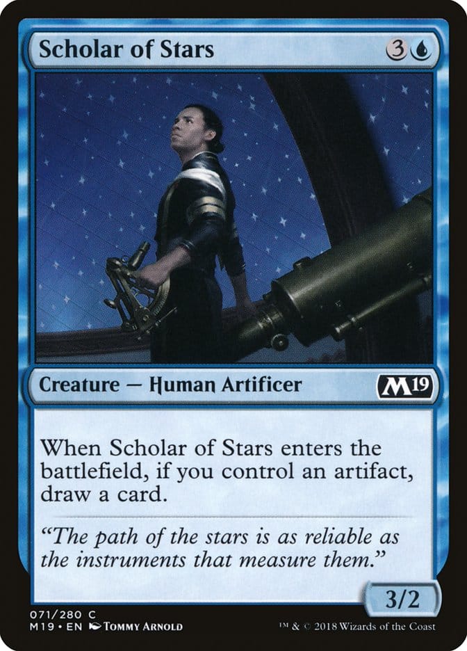 Scholar of Stars [Core Set 2019] Magic: The Gathering