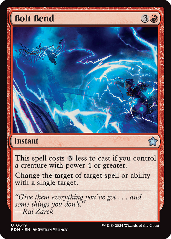 Bolt Bend [Foundations] Magic: The Gathering