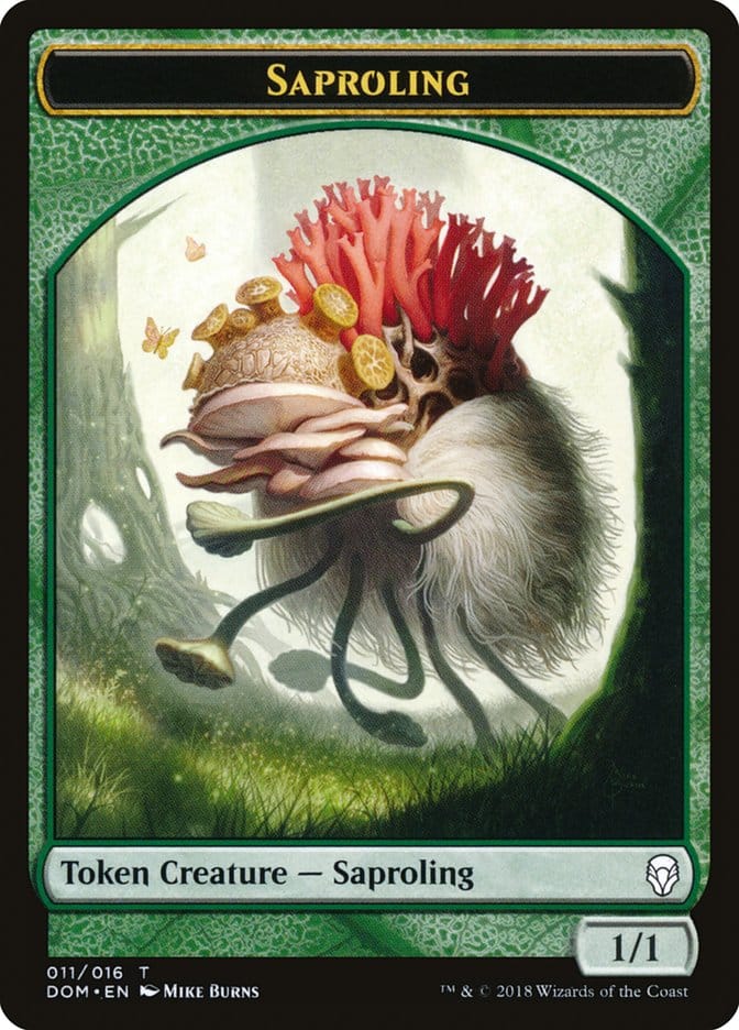 Saproling Token (011/016) [Dominaria Tokens] Magic: The Gathering