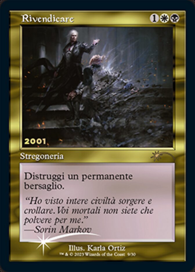 Rivendicare (Vindicate) [30th Anniversary Promos] Magic: The Gathering