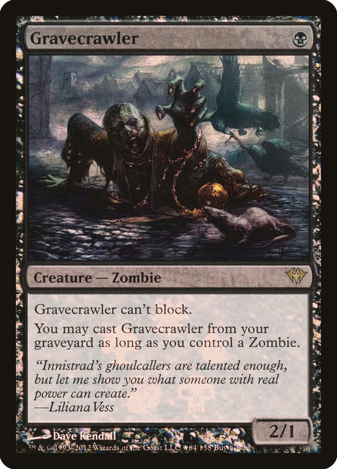 Gravecrawler (Buy-A-Box) [Dark Ascension Promos] Magic: The Gathering