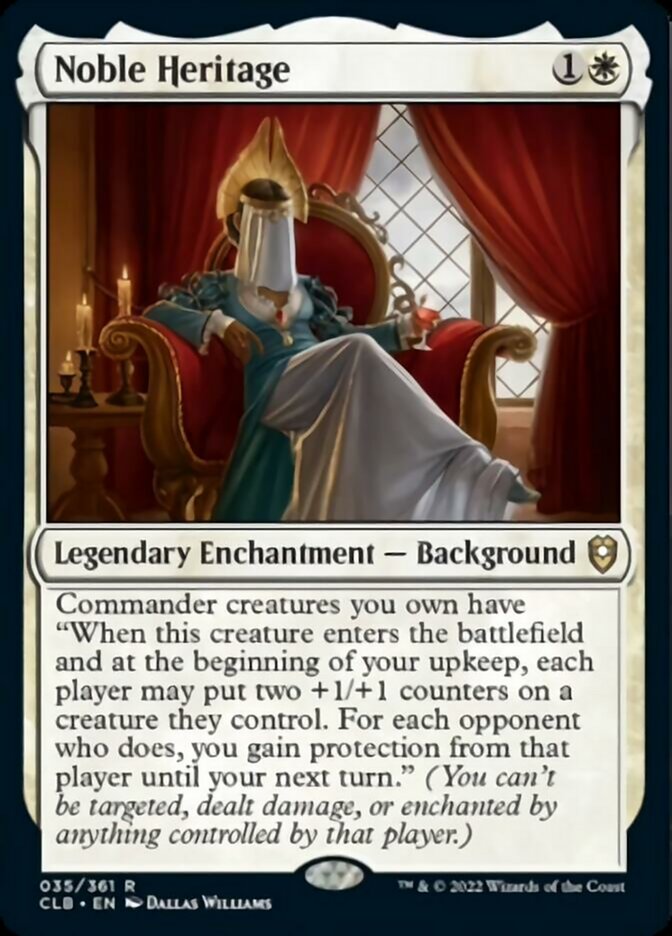 Noble Heritage [Commander Legends: Battle for Baldur's Gate] Magic: The Gathering