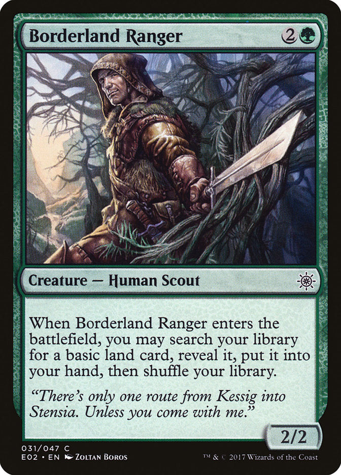 Borderland Ranger [Explorers of Ixalan] Magic: The Gathering