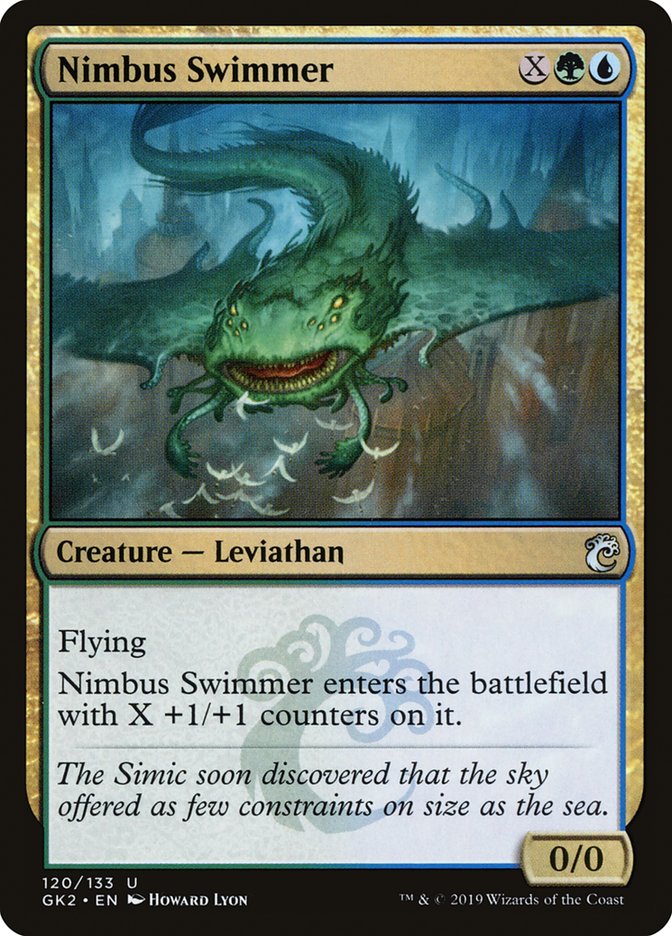 Nimbus Swimmer [Ravnica Allegiance Guild Kit] Magic: The Gathering