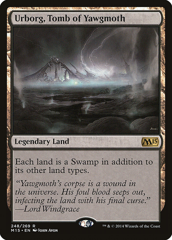 Urborg, Tomb of Yawgmoth [Magic 2015] Magic: The Gathering