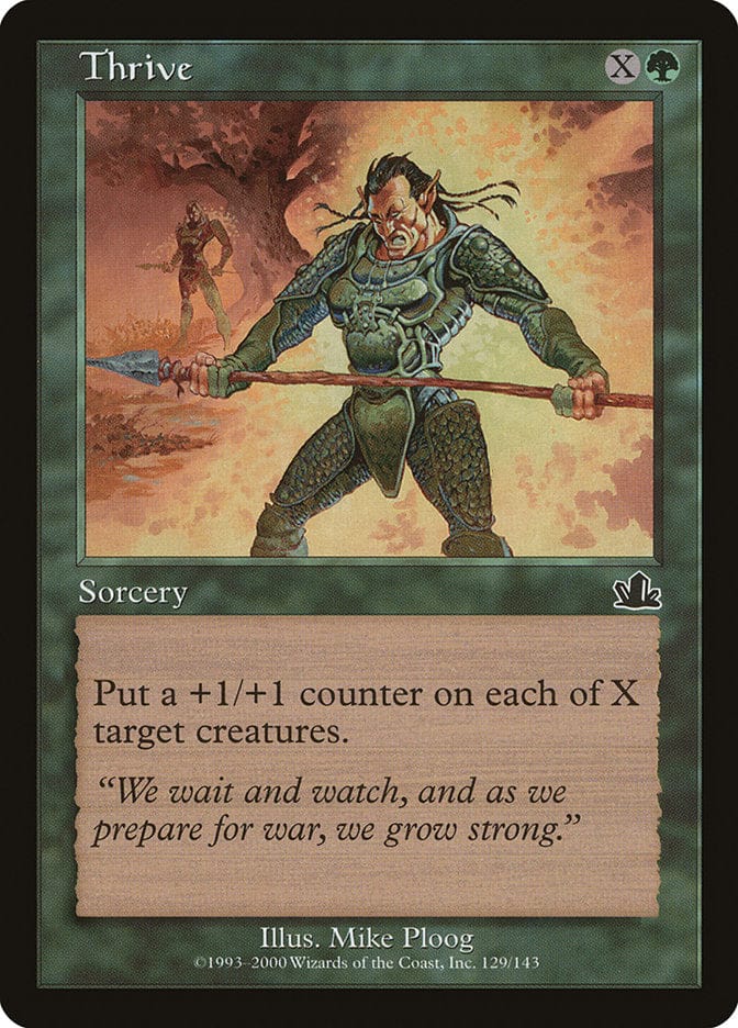 Thrive [Prophecy] Magic: The Gathering