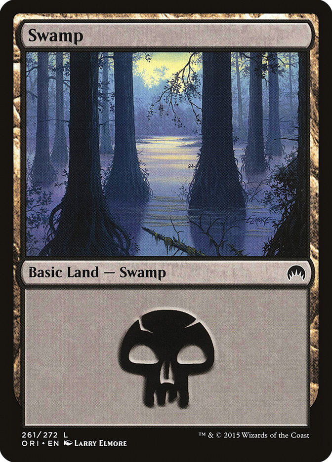 Swamp (261) [Magic Origins] Magic: The Gathering