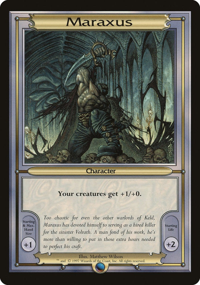 Maraxus [Vanguard Series] Magic: The Gathering