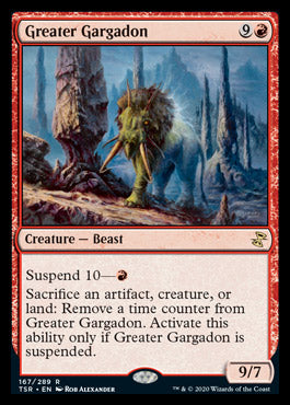 Greater Gargadon [Time Spiral Remastered] Magic: The Gathering