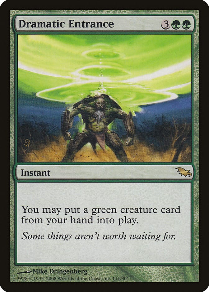 Dramatic Entrance [Shadowmoor] Magic: The Gathering