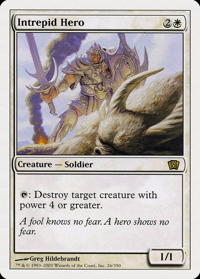Intrepid Hero [Eighth Edition] Magic: The Gathering