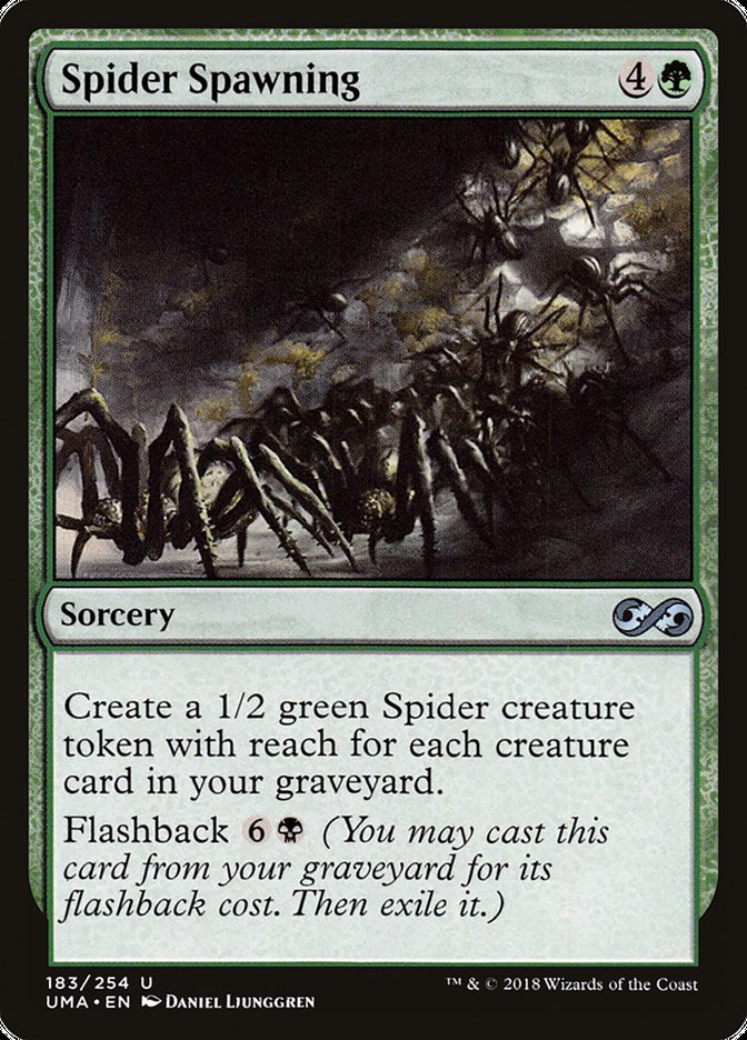 Spider Spawning [Ultimate Masters] Magic: The Gathering