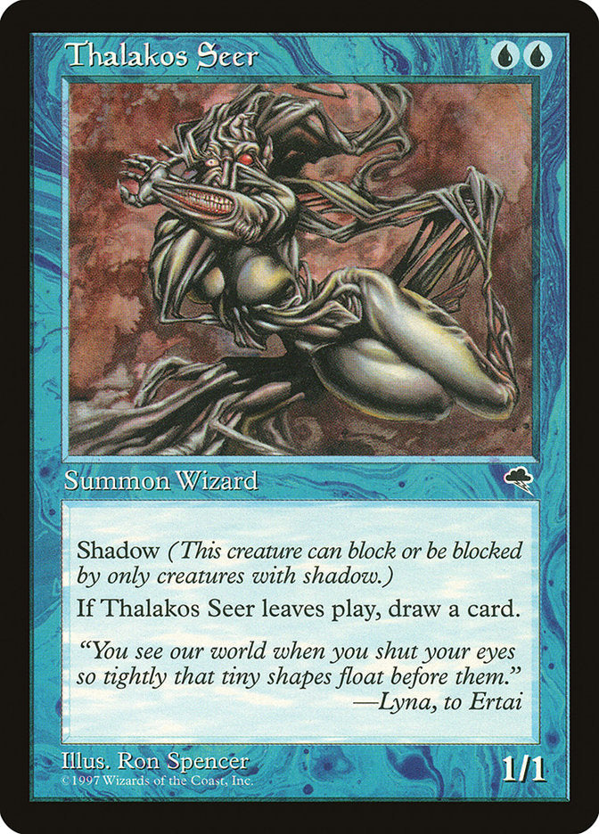 Thalakos Seer [Tempest] Magic: The Gathering