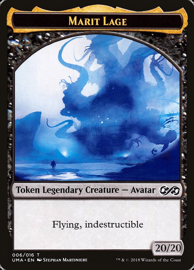 Marit Lage Token [Ultimate Masters Tokens] Magic: The Gathering