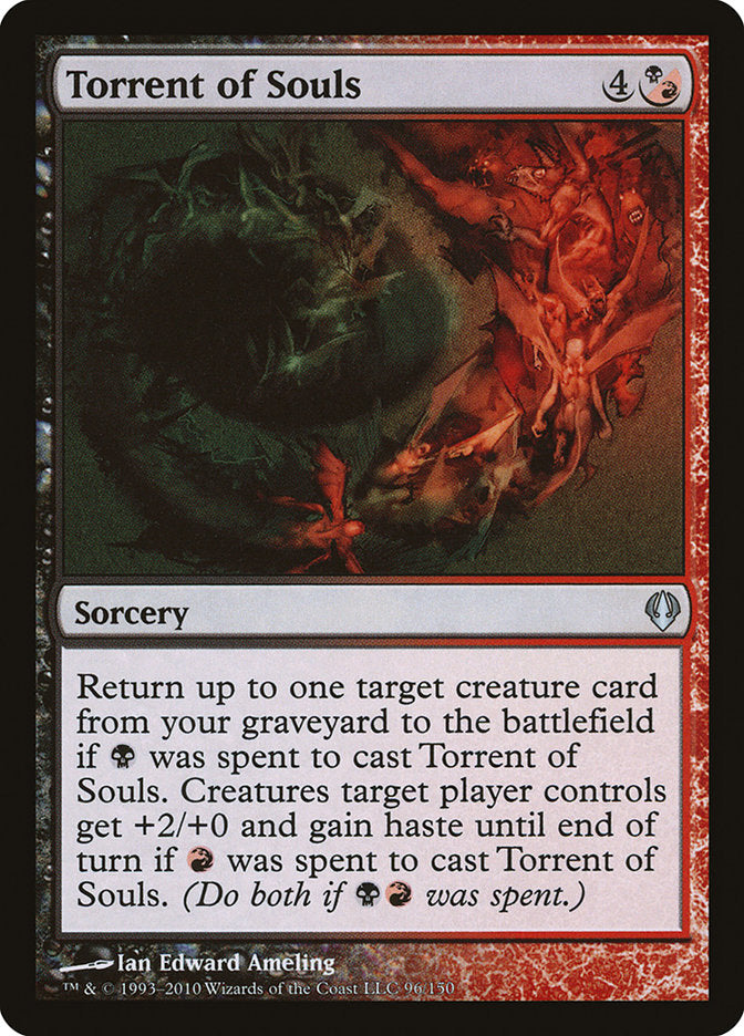 Torrent of Souls [Archenemy] Magic: The Gathering