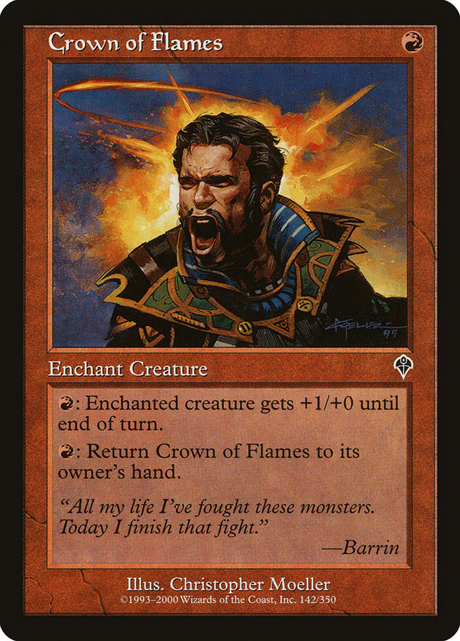 Crown of Flames [Invasion] Magic: The Gathering