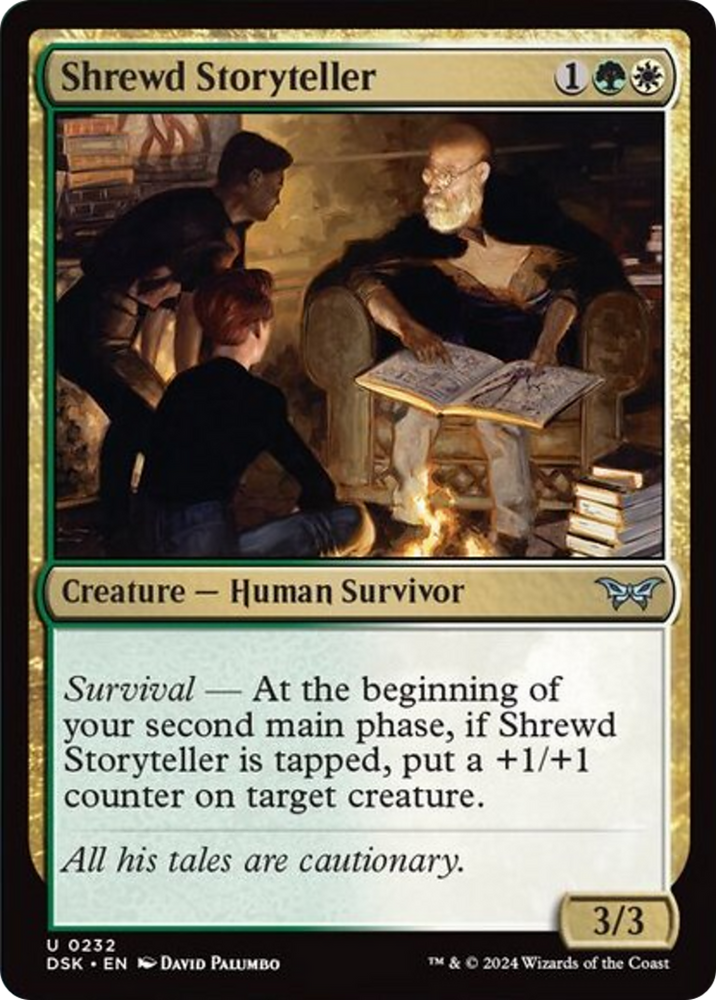 Shrewd Storyteller [Duskmourn: House of Horror] Magic: The Gathering