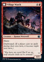 Village Watch // Village Reavers [Innistrad: Midnight Hunt] Magic: The Gathering