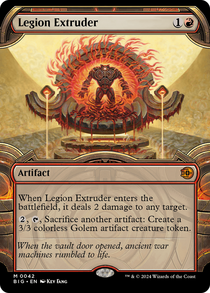 Legion Extruder (Showcase) [Outlaws of Thunder Junction: The Big Score] Magic: The Gathering
