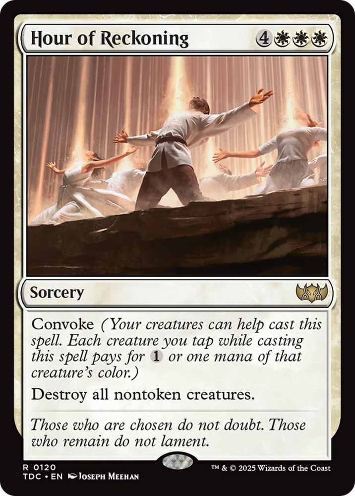 Hour of Reckoning [Tarkir: Dragonstorm Commander] Magic: The Gathering