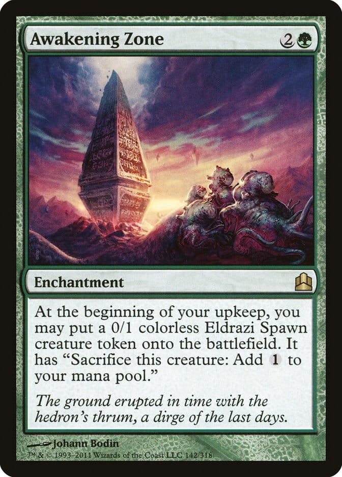 Awakening Zone [Commander 2011] Magic: The Gathering
