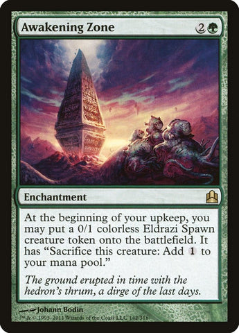 Awakening Zone [Commander 2011] Magic: The Gathering