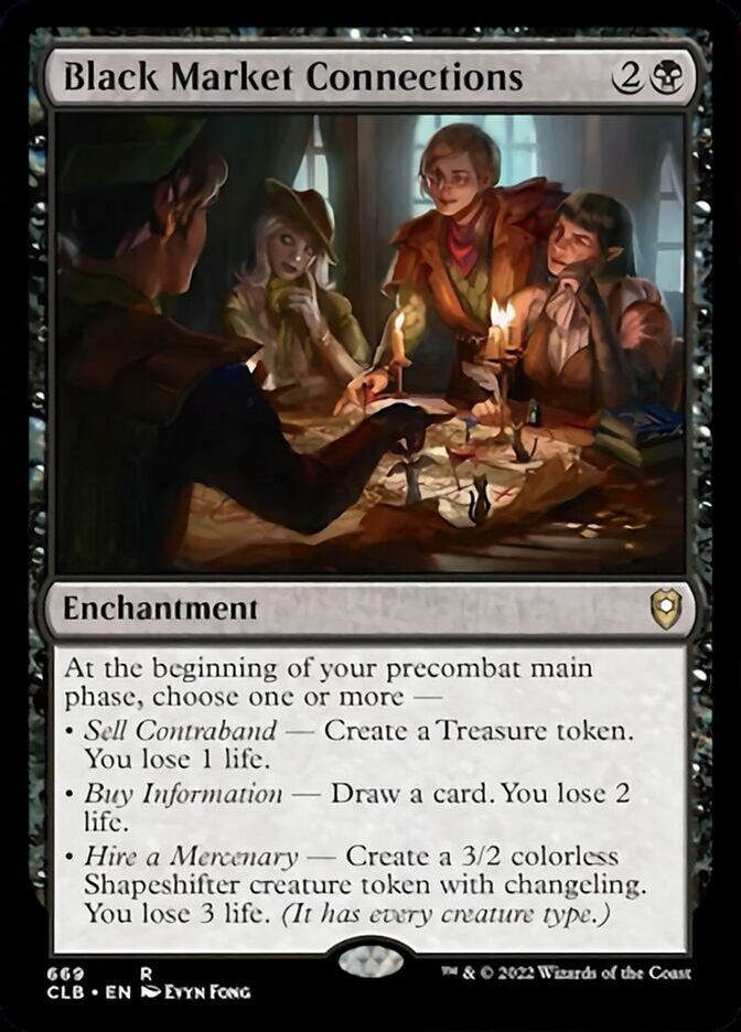 Black Market Connections [Commander Legends: Battle for Baldur's Gate] Magic: The Gathering