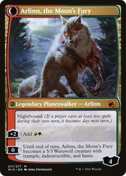 Arlinn, the Pack's Hope // Arlinn, the Moon's Fury [Secret Lair: From Cute to Brute] Magic: The Gathering
