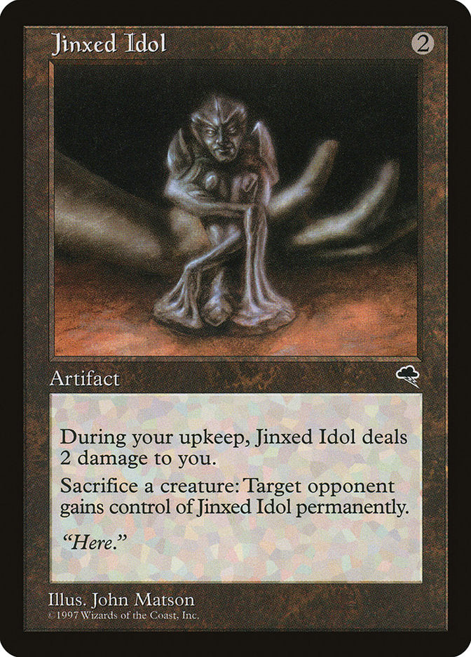 Jinxed Idol [Tempest] Magic: The Gathering