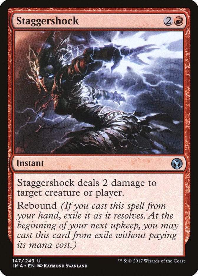 Staggershock [Iconic Masters] Magic: The Gathering