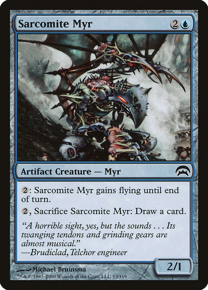 Sarcomite Myr [Planechase] Magic: The Gathering
