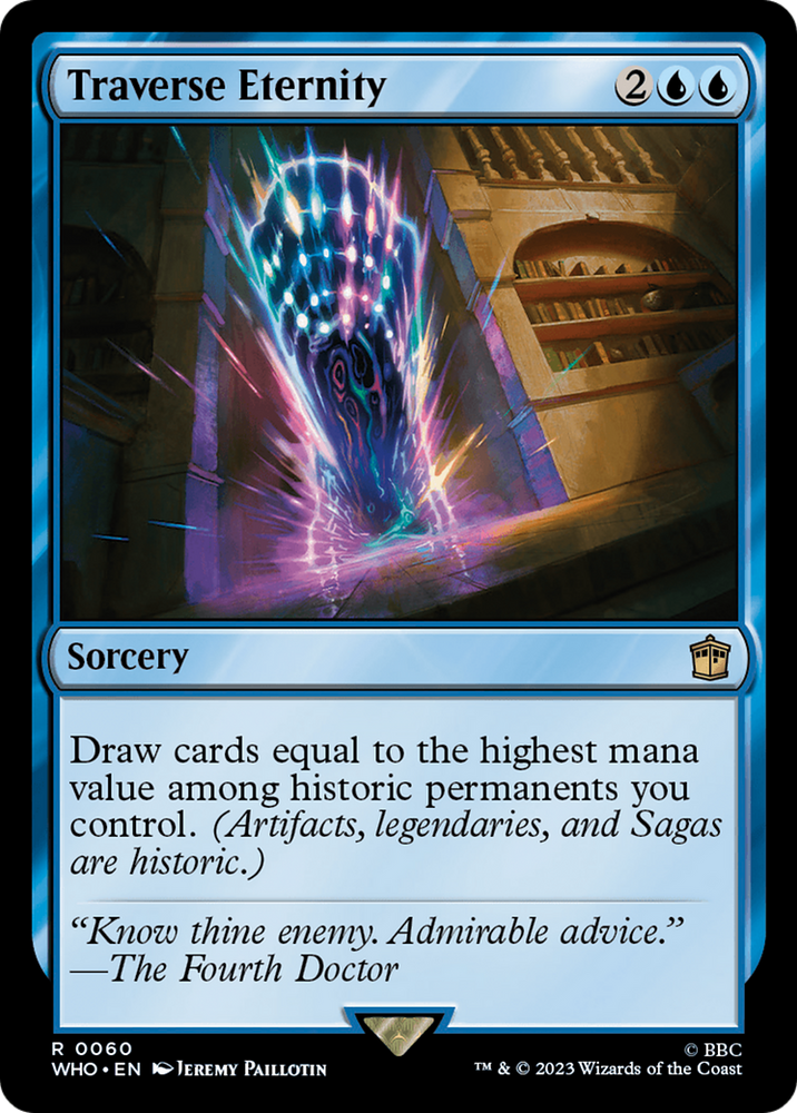 Traverse Eternity [Doctor Who] Magic: The Gathering