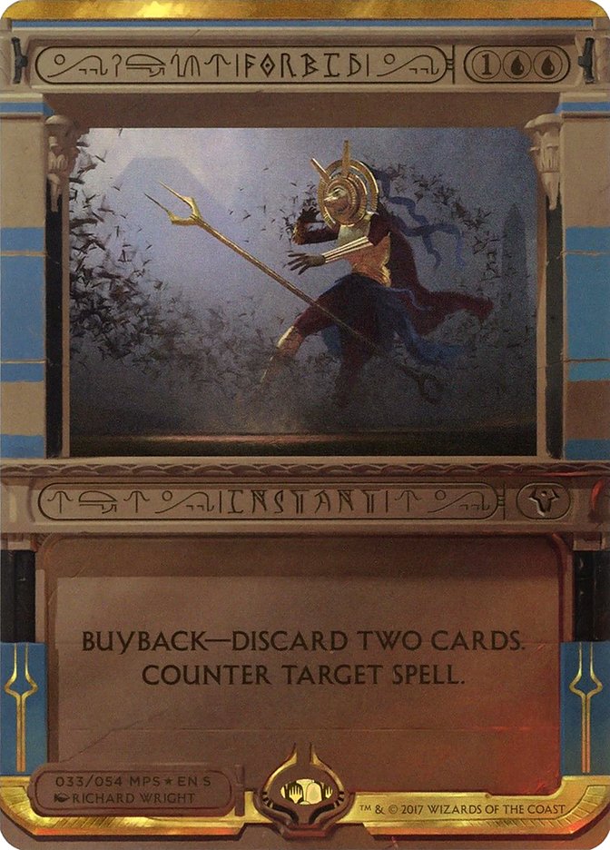 Forbid (Invocation) [Amonkhet Invocations] Magic: The Gathering