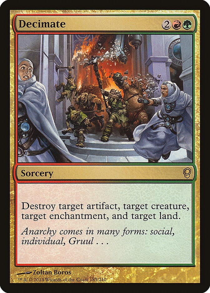 Decimate [Conspiracy] Magic: The Gathering