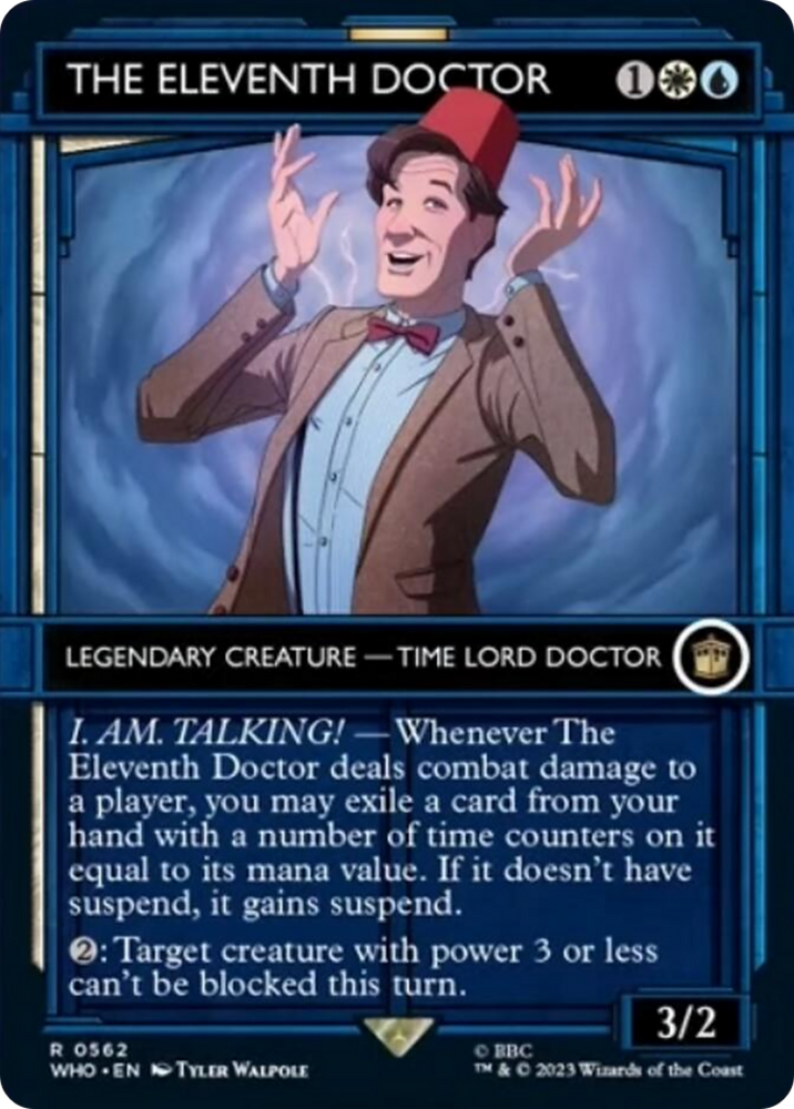 The Eleventh Doctor (Showcase) [Doctor Who] Magic: The Gathering