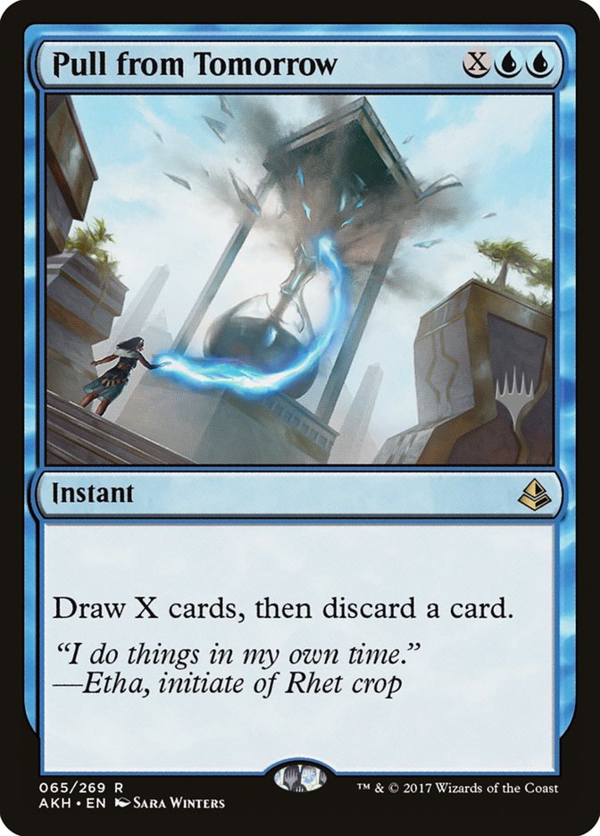 Pull from Tomorrow (Promo Pack) [Amonkhet Promos] Magic: The Gathering