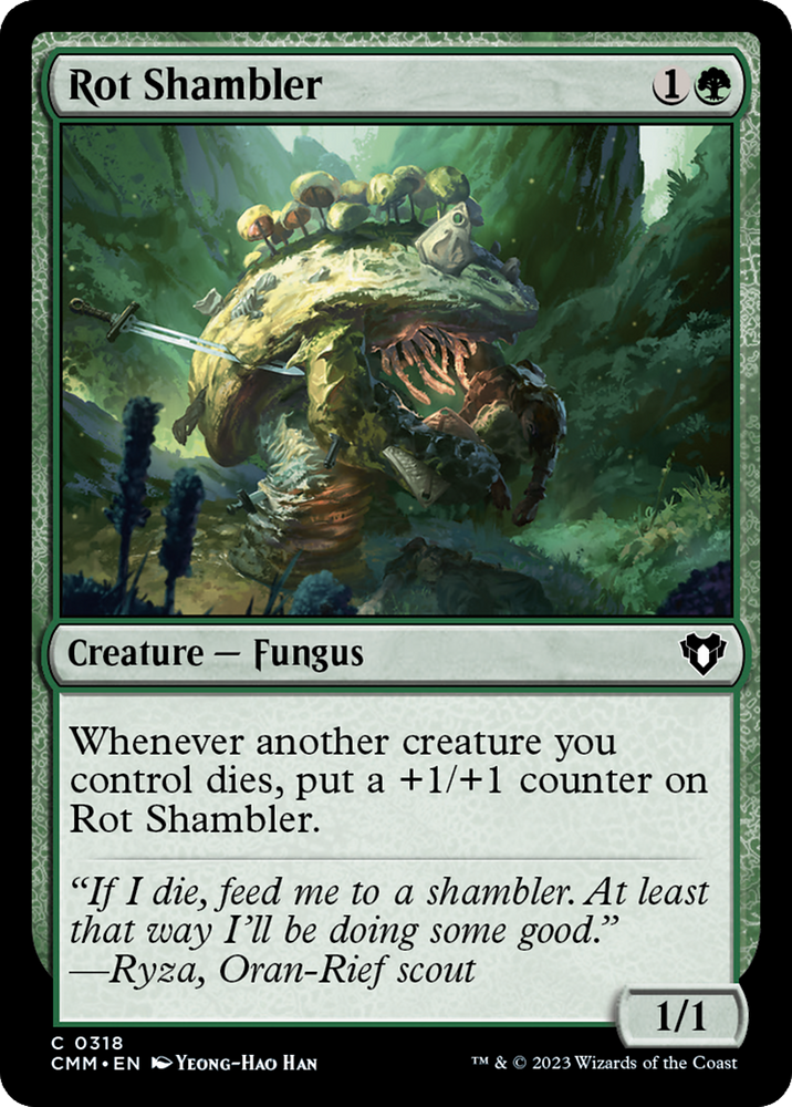Rot Shambler [Commander Masters] Magic: The Gathering