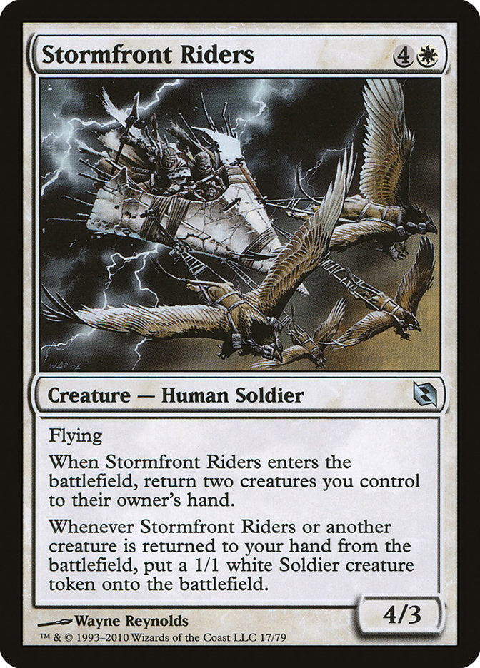 Stormfront Riders [Duel Decks: Elspeth vs. Tezzeret] Magic: The Gathering