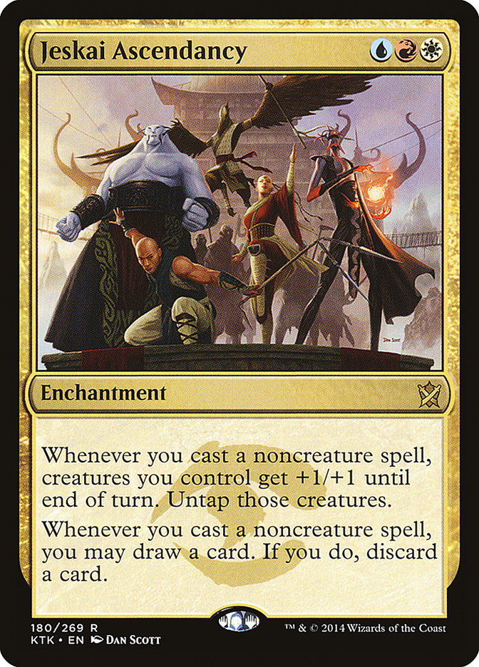 Jeskai Ascendancy [Khans of Tarkir] Magic: The Gathering