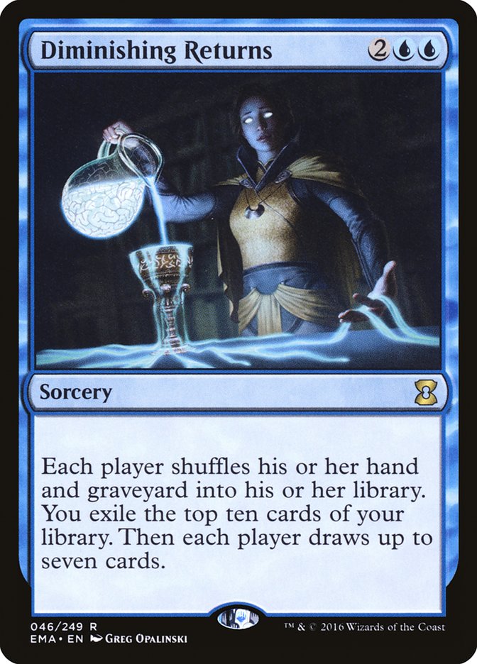 Diminishing Returns [Eternal Masters] Magic: The Gathering
