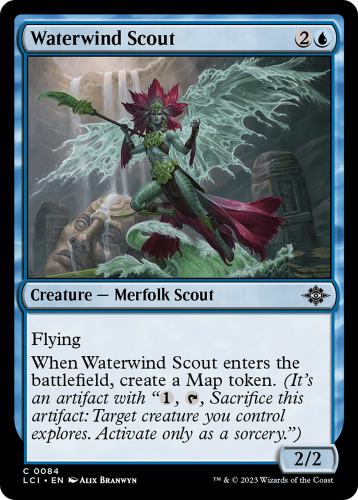 Waterwind Scout [The Lost Caverns of Ixalan] Magic: The Gathering
