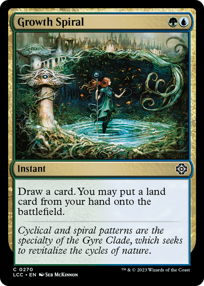 Growth Spiral [The Lost Caverns of Ixalan Commander] Magic: The Gathering
