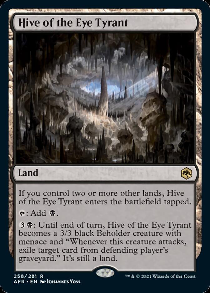 Hive of the Eye Tyrant [Dungeons & Dragons: Adventures in the Forgotten Realms] Magic: The Gathering