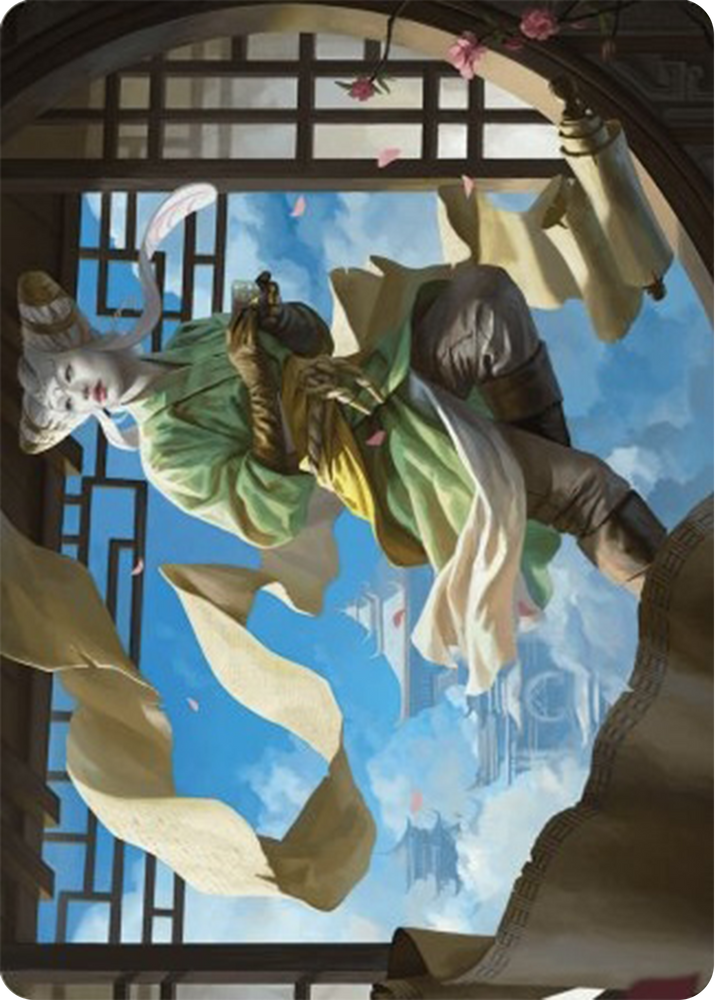 Tamiyo, Inquisitive Student Art Card [Modern Horizons 3 Art Series] Magic: The Gathering