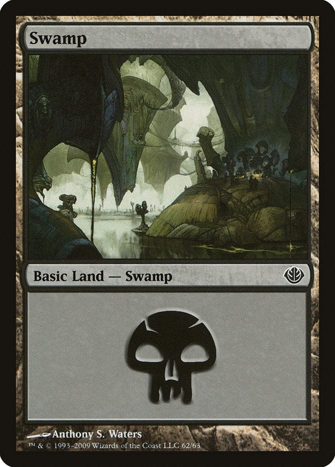 Swamp (62) [Duel Decks: Garruk vs. Liliana] Magic: The Gathering