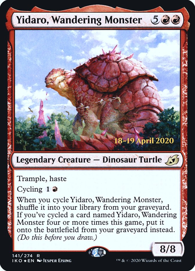 Yidaro, Wandering Monster [Ikoria: Lair of Behemoths Prerelease Promos] Magic: The Gathering