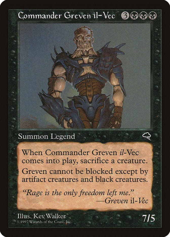 Commander Greven il-Vec [Tempest] Magic: The Gathering