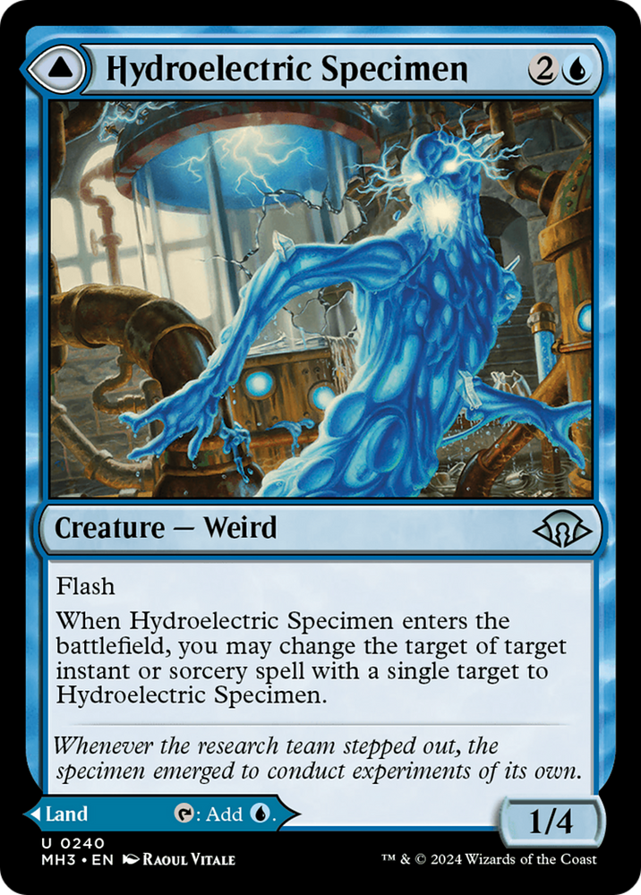 Hydroelectric Specimen [Modern Horizons 3] Magic: The Gathering