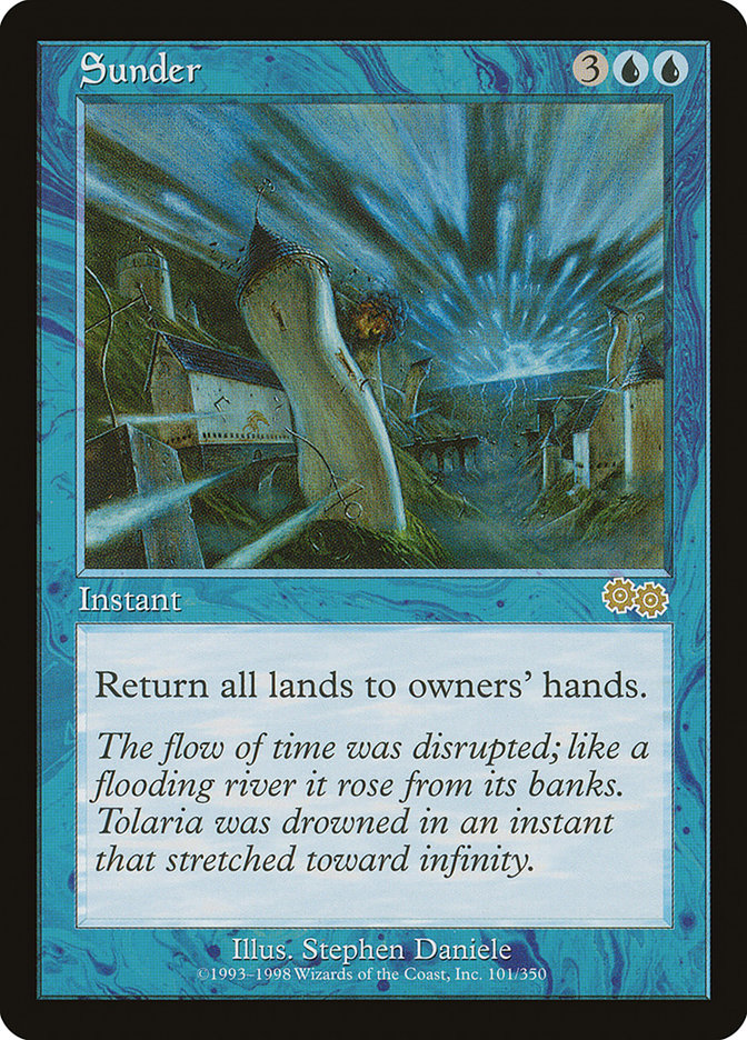 Sunder [Urza's Saga] Magic: The Gathering